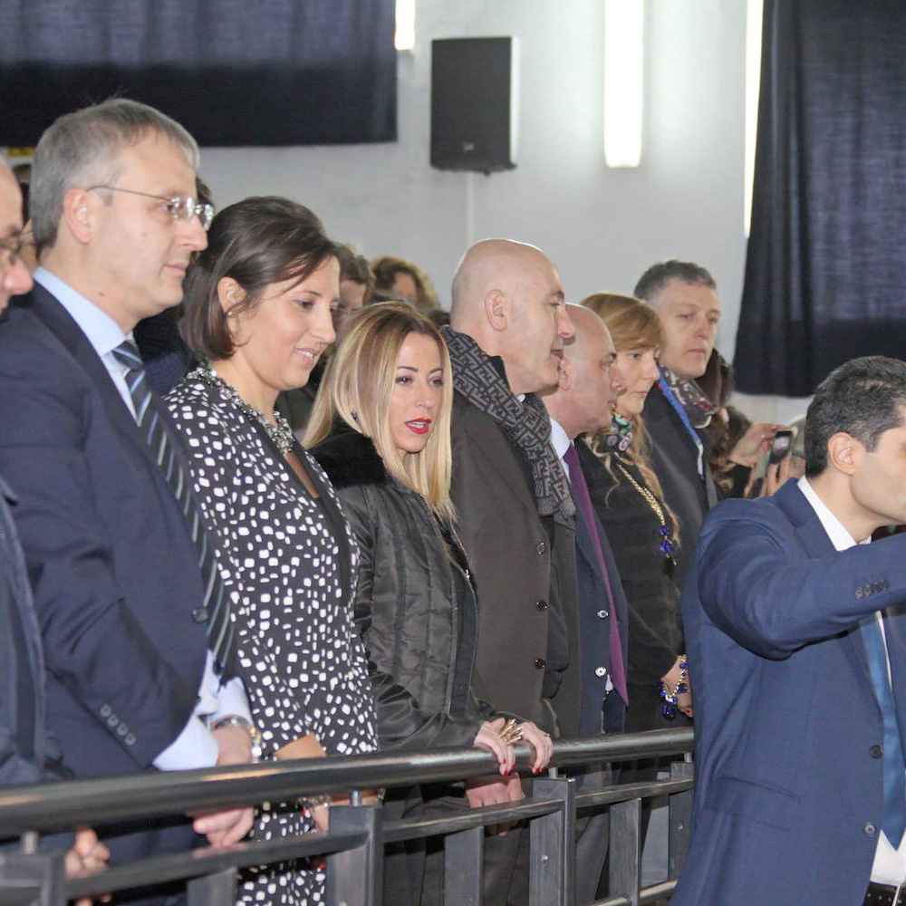 Gragnano. Inaugurazione ambienti scolastici - Scuola Media Fucini-Roncalli